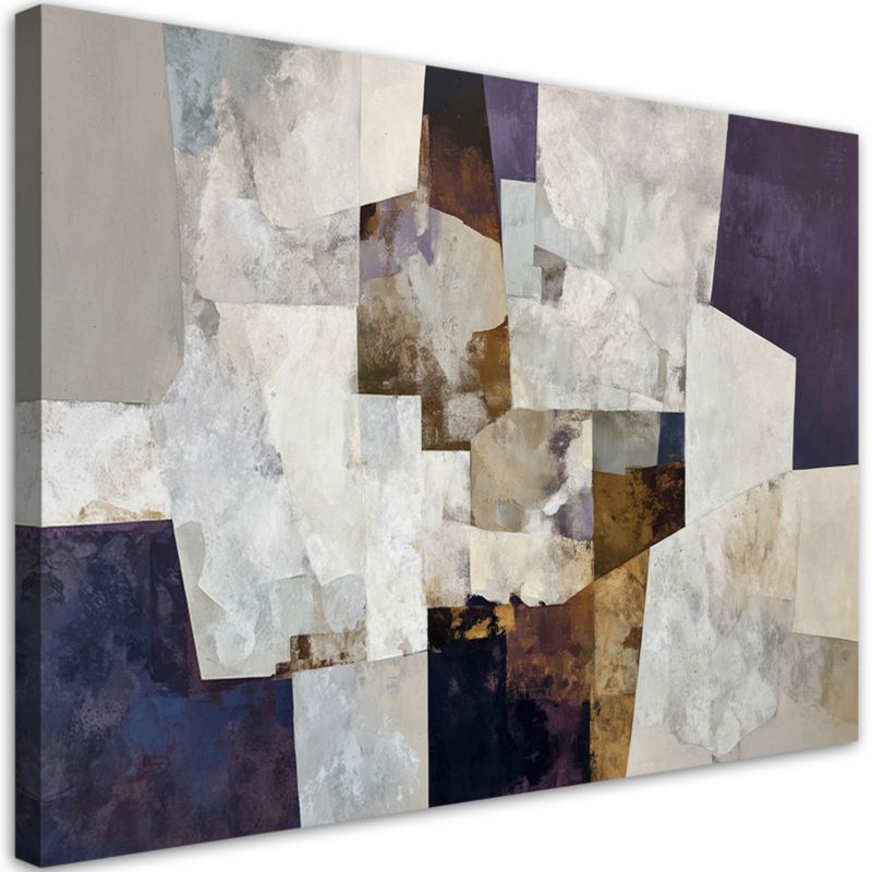 Obraz na płótnie Feeby do salonu sypialni kuchni biura loftu, Abstrakcja, poziomy, ozdoba do jadalni, wzór 62302, 90x60 cm, 1 szt.