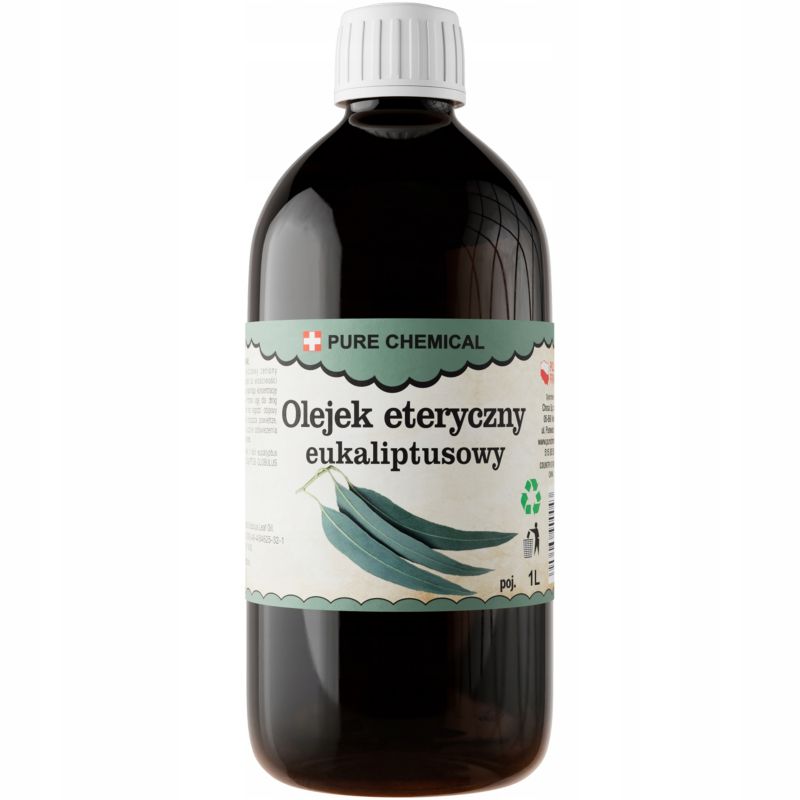 Olejek eukaliptusowy naturalny Pure Chemical olejek eteryczny 1000ml 1l 1 szt.
