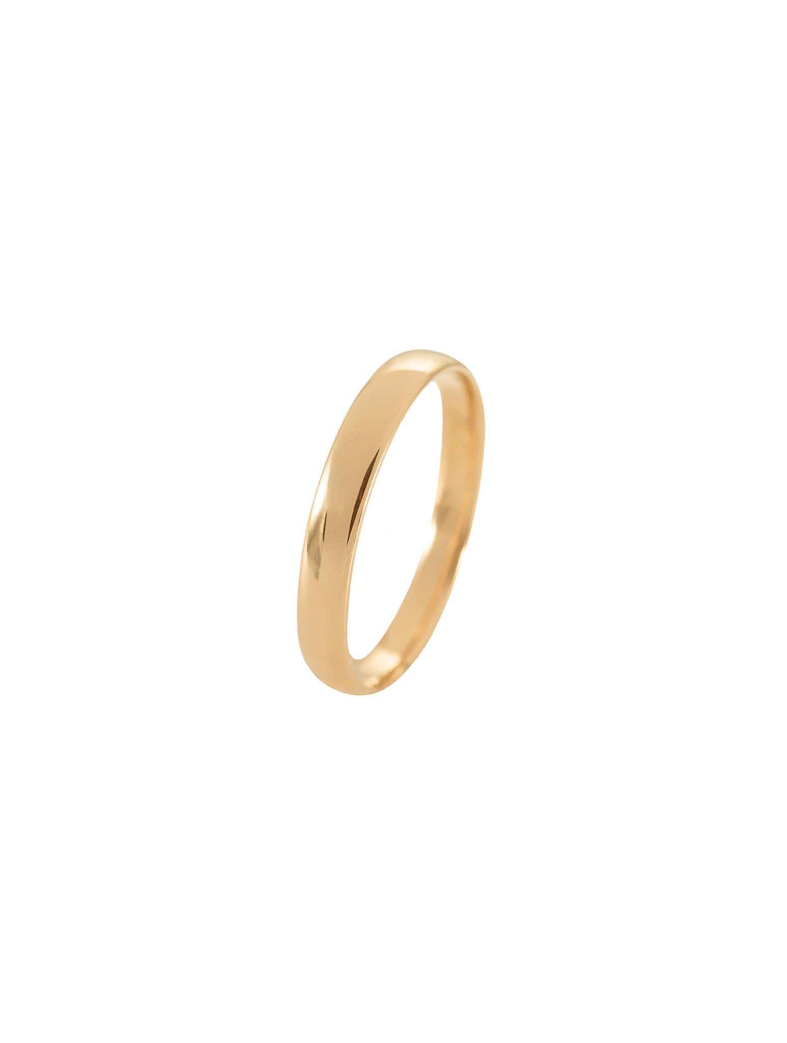 Wedding Band N°1 - obrączka ślubna półokrągła, 3.5 / 24
