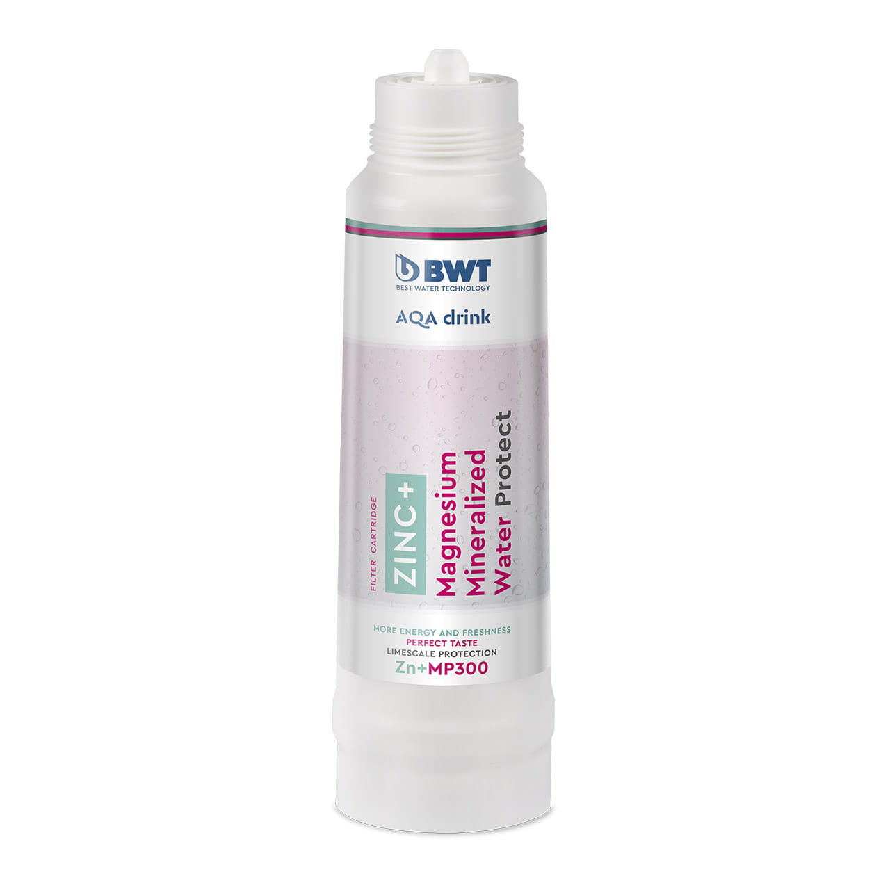 BWT AQA Drink ZN + MP300 (cynk i magnez) wkład filtracyjny Magnesium Mineralized. Filtr do dystrybutora wody oraz systemów AQA drink.
