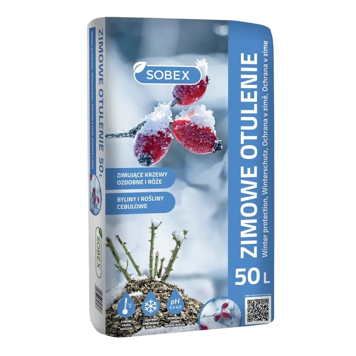 Sobex Kora ogrodowa sosnowa frakcja 0,6-1,2 cm 50 l