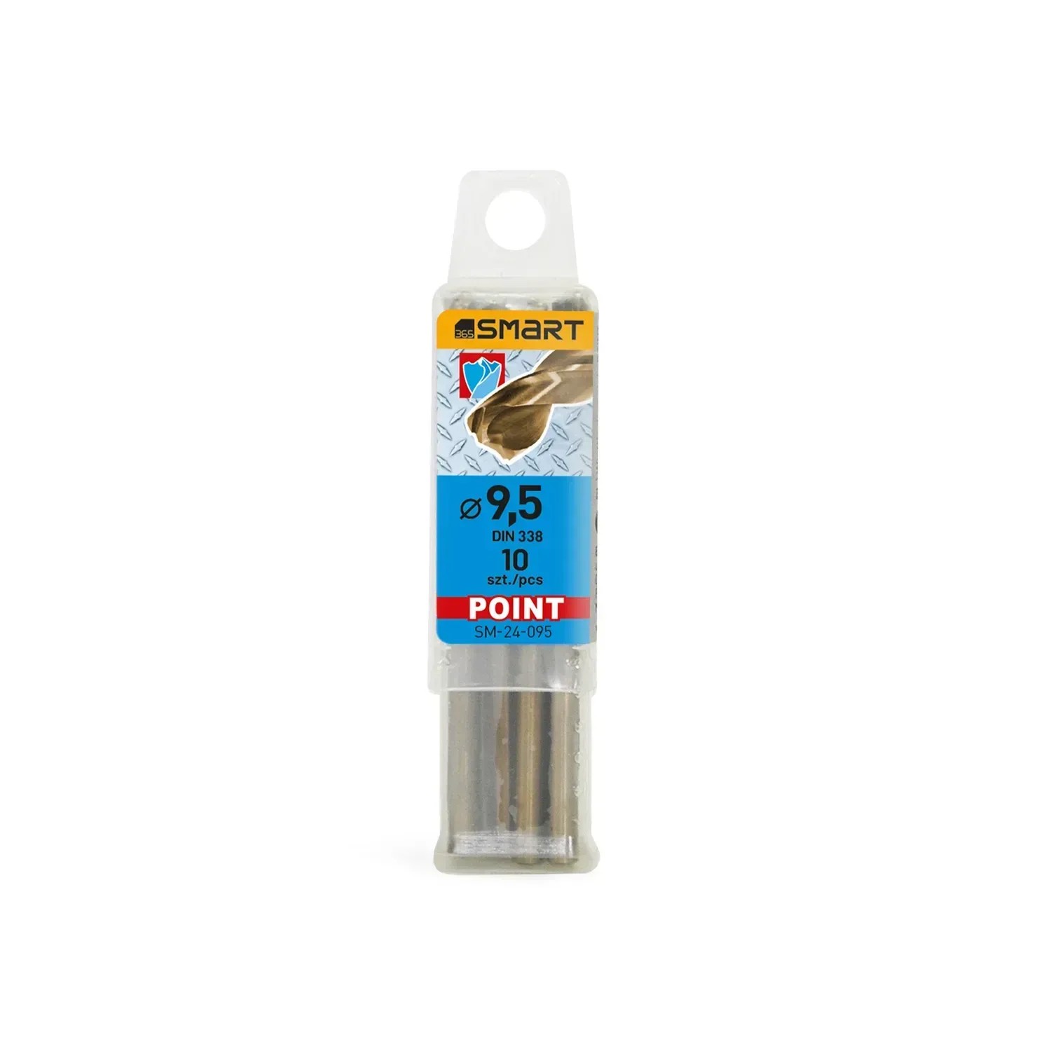 SMART365 Wiertło do metalu HSS cobalt 9,5 x 125/81 mm - 1 szt.