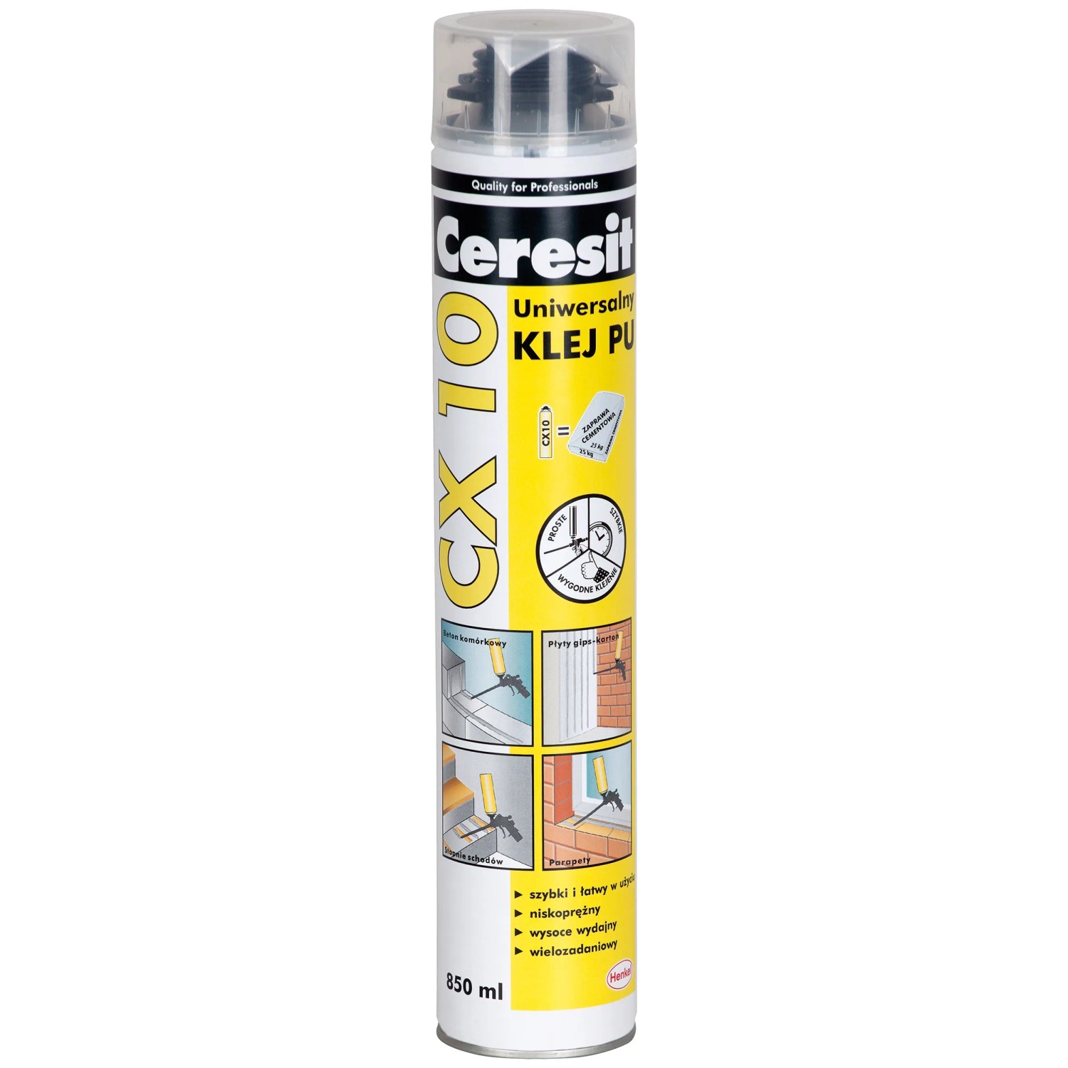 Ceresit Klej uniwersalny CX 10 - 850 ml