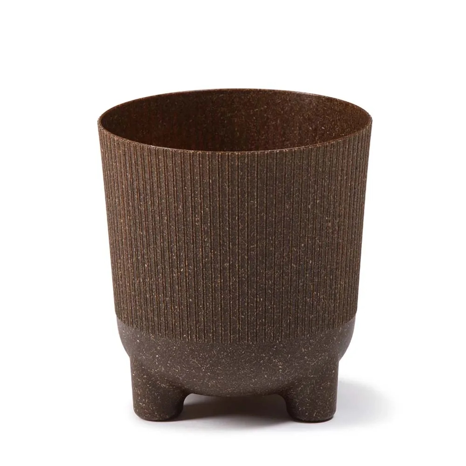 Osłonka Aria wood szara - 18 cm