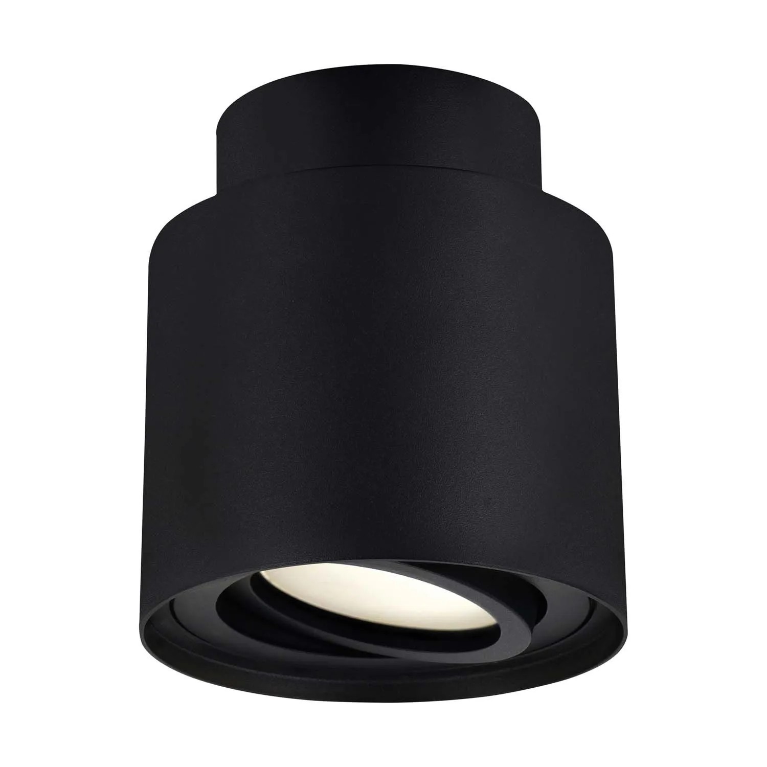 Struhm Lampa sufitowa natynk. tuba HARIET C 1xGU10 35W 9,5x8,3cm GU10 35W czarna