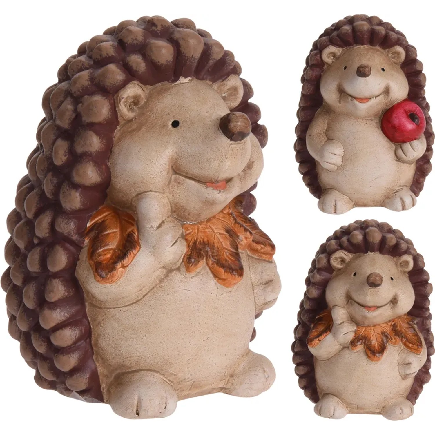 Figurka ceramiczna jeżyk mały 9x8x12cm