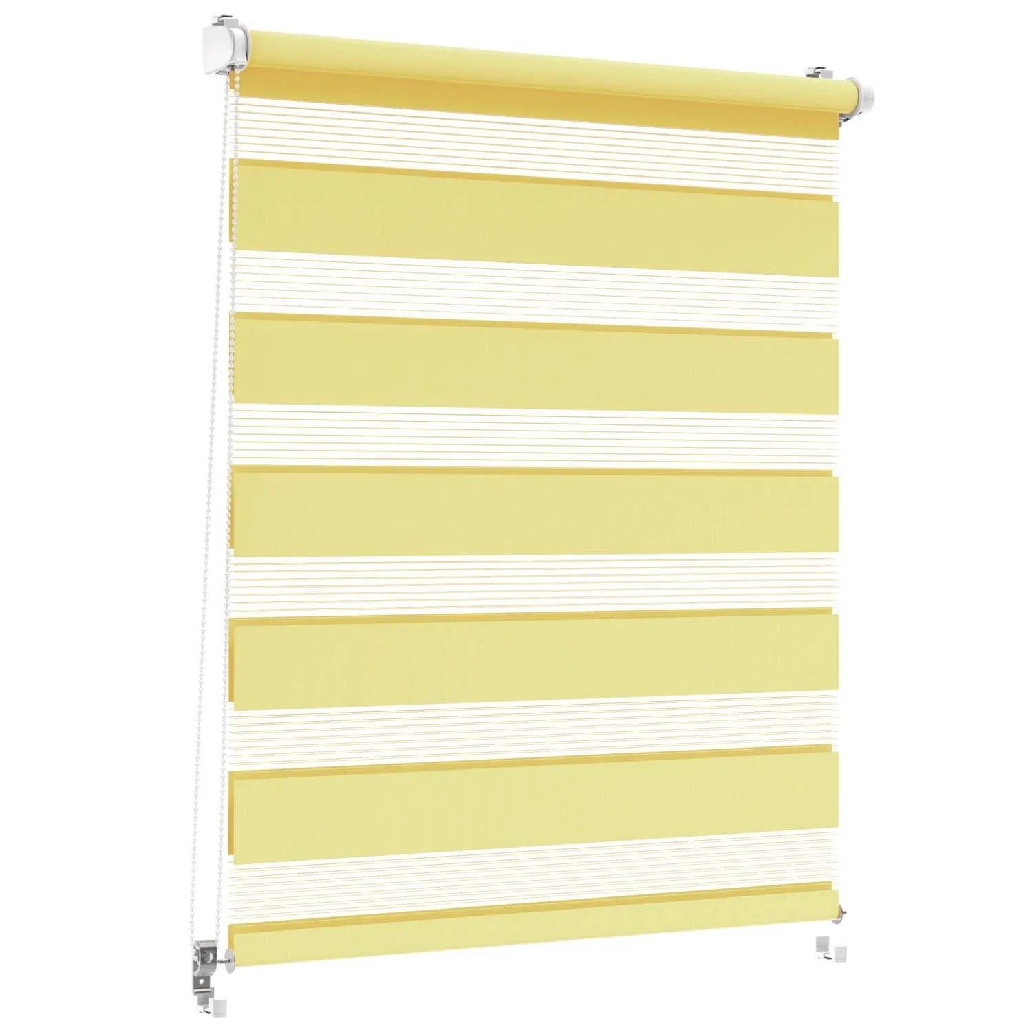 Mini roleta CLASSIC Dzień/Noc żółta 108,5 x 140 cm