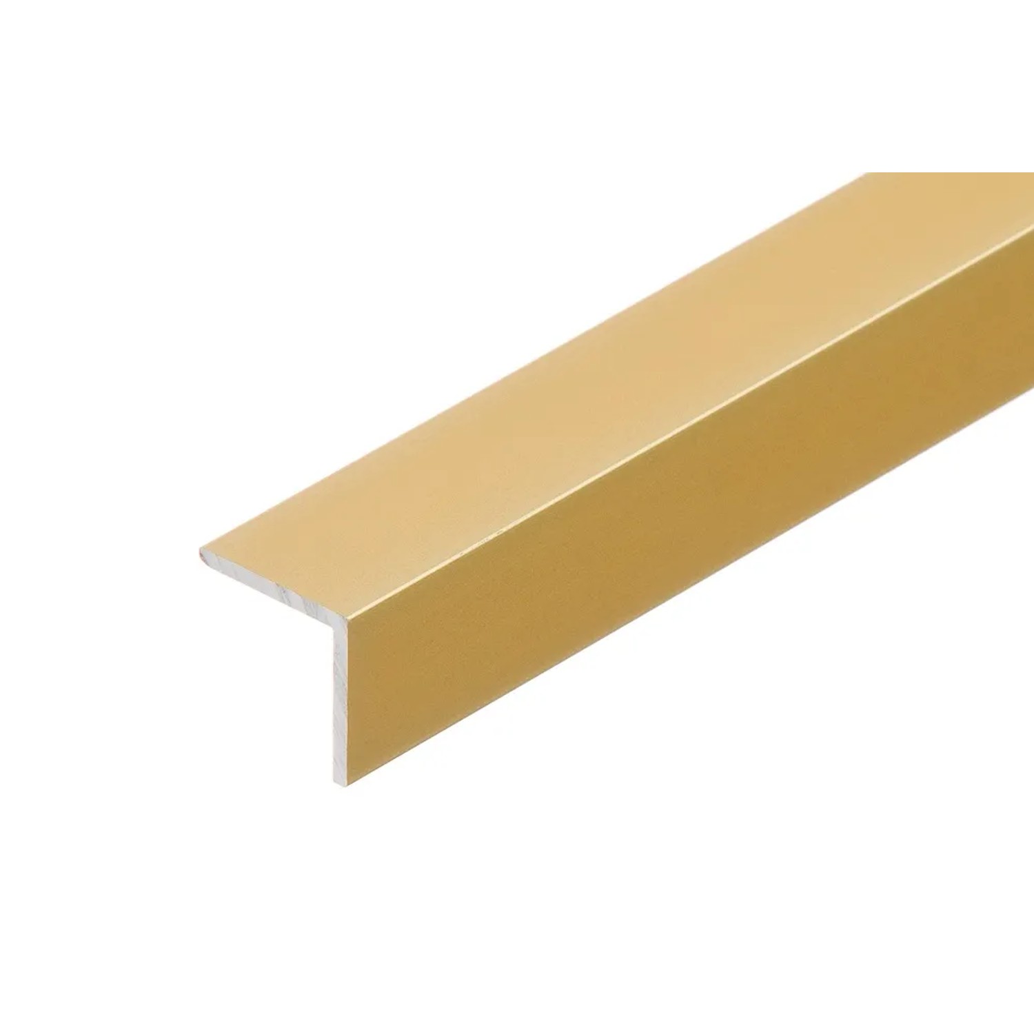Cezar Profil kątowy aluminiowy 15 x 15 x 2000 mm złoty