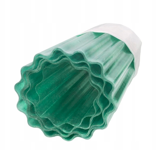 GUTTA PŁYTA FALISTA POLIESTER PVC ROLKA 1,5x10M ZIELONY
