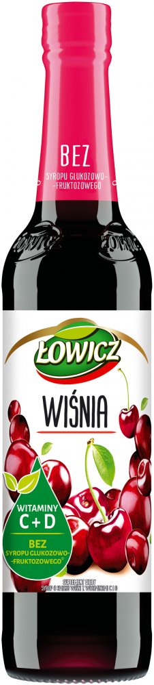 Syrop Łowicz, wiśniowy, 400ml