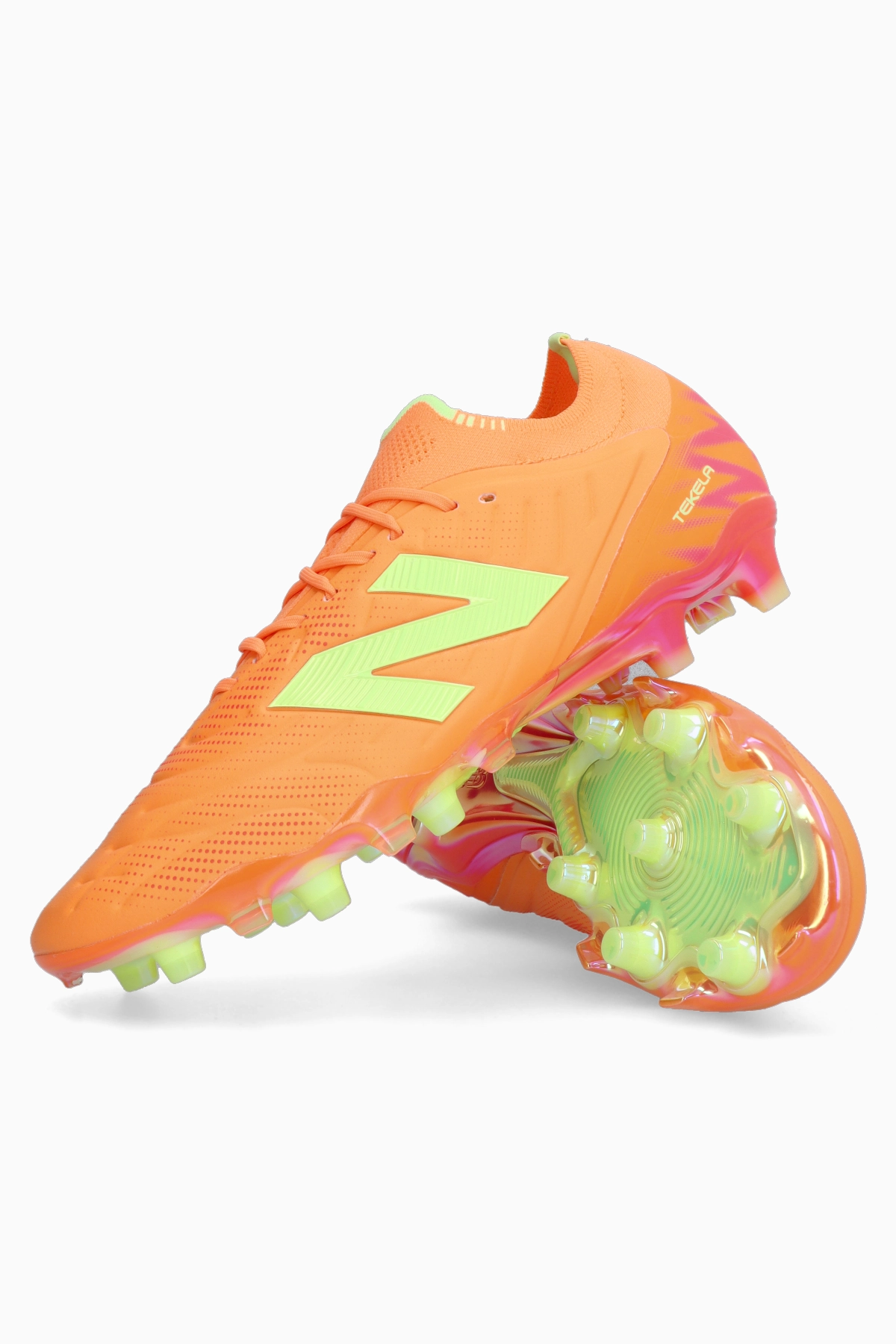 Korki New Balance Tekela V5 Elite Low FG - Pomarańczowy