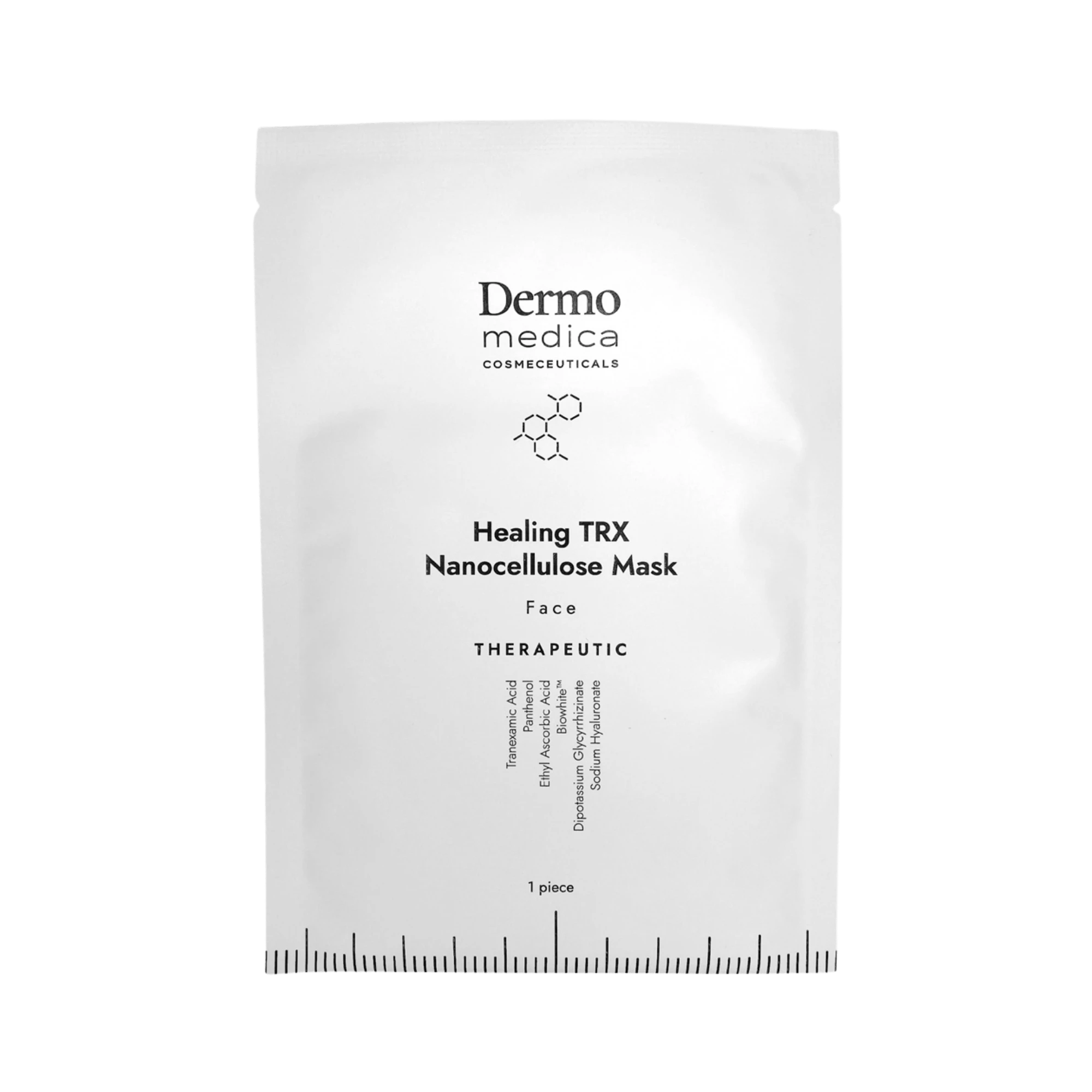 Dermomedica Cosmeceuticals Healing TRX Nanocellulose Mask / Face 1szt.