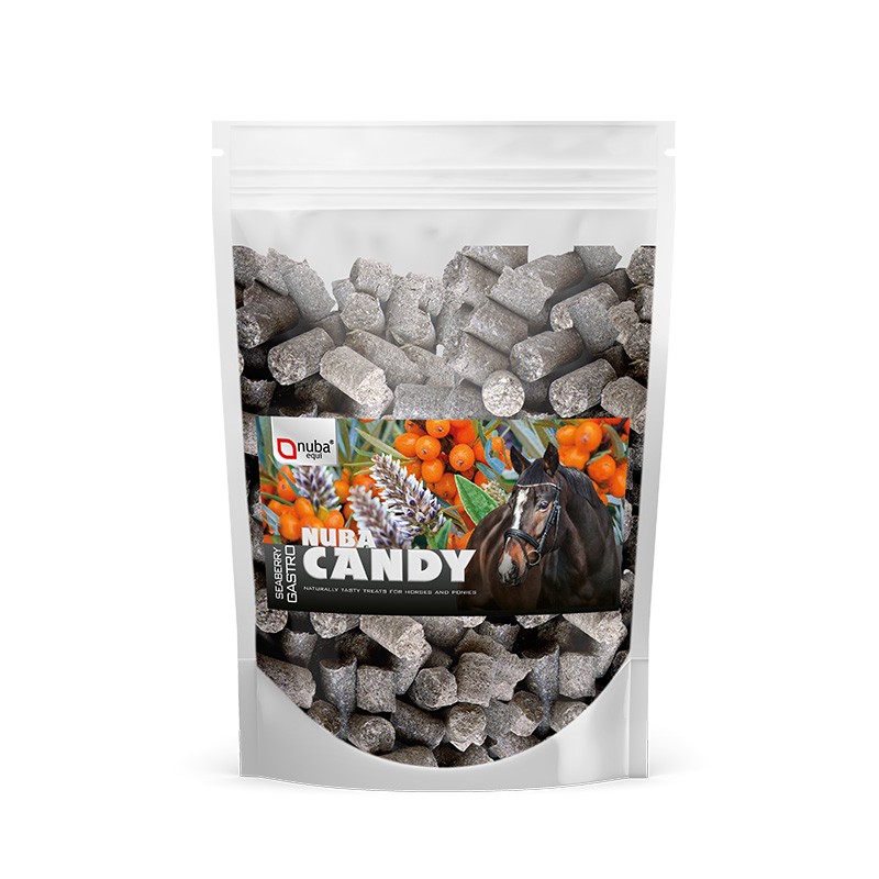 Nuba Candy SeaBerry Gastro smakołyki dla koni wrzodowych 1kg 24h