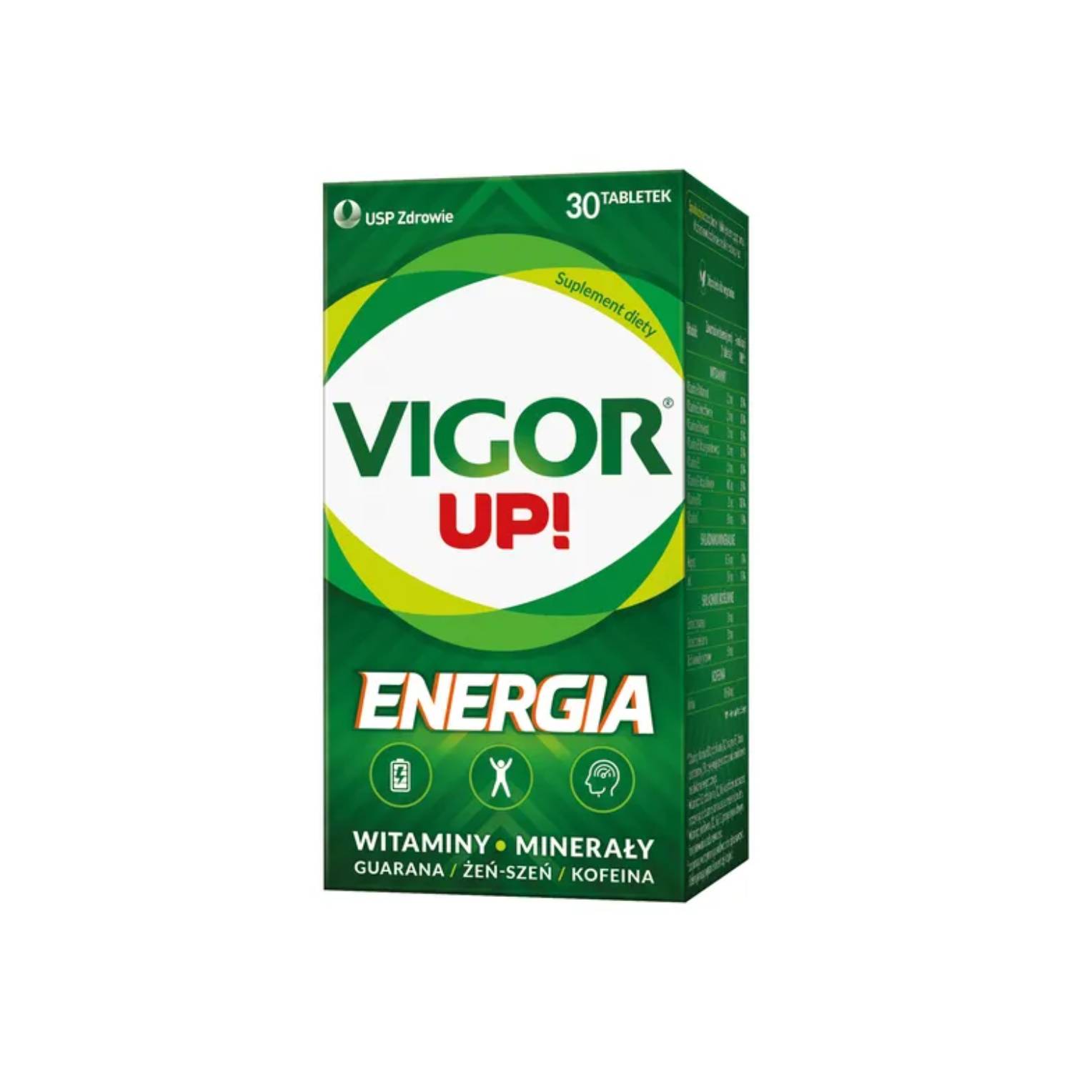 Vigor up! energia, 30 tabletek