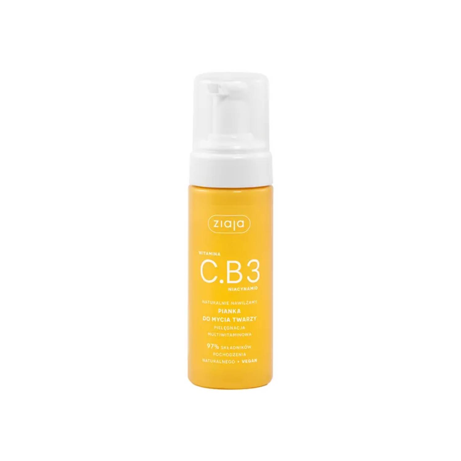 Ziaja witamina c.3b niacynamid - pianka do mycia twarzy, 150 ml