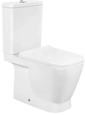 Sanindusa Look kompakt WC z deską wolnoopadającą biały 134926004