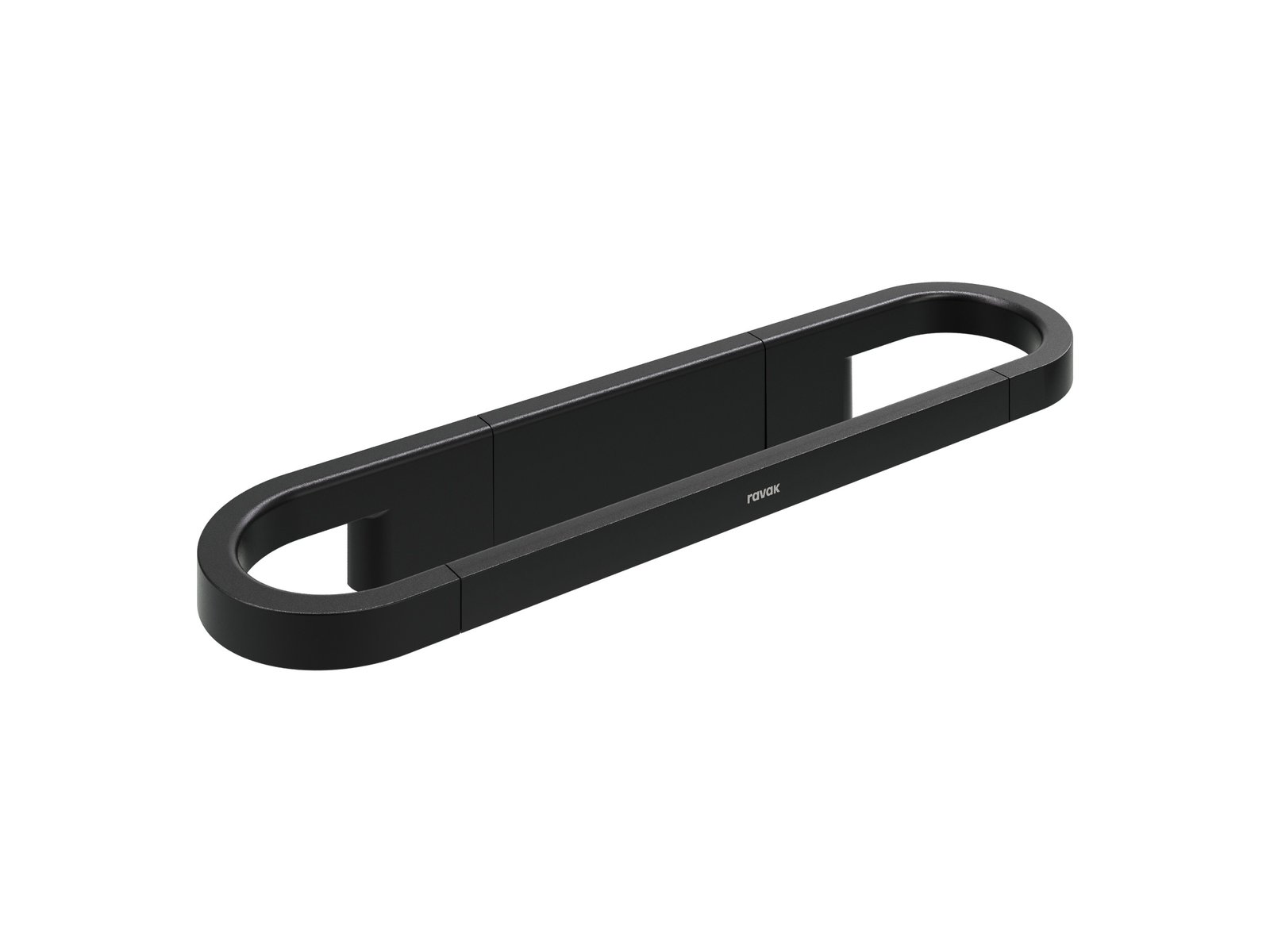 Ravak Chrome II drążek na ręcznik czarny X07P1382