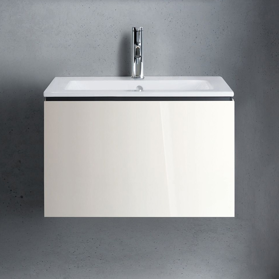 Duravit L-Cube szafka 62 cm podumywalkowa wisząca biały połysk LC614002222