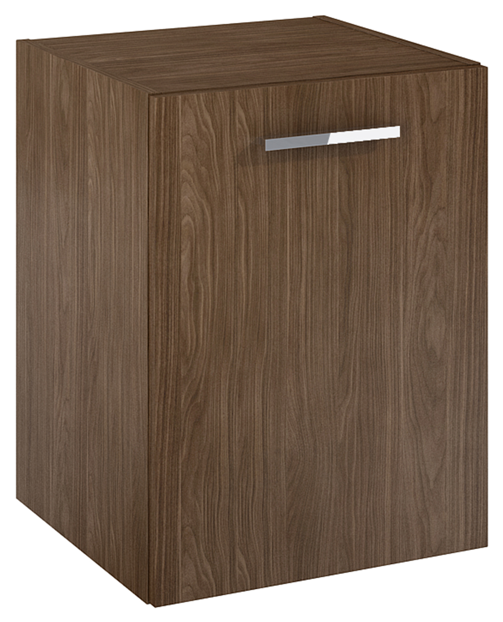 Roca Kwadro szafka 39,8x38,4x53 cm boczna wisząca orzech A857974540