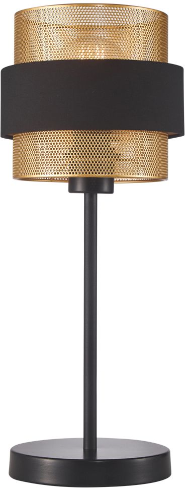 Italux Bans lampa biurkowa 1x40 W czarna-złota TB-27467-1-BK-GD