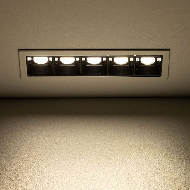 Nowodvorski Lighting Mini Led lampa do zabudowy 5x10 W biała 10042