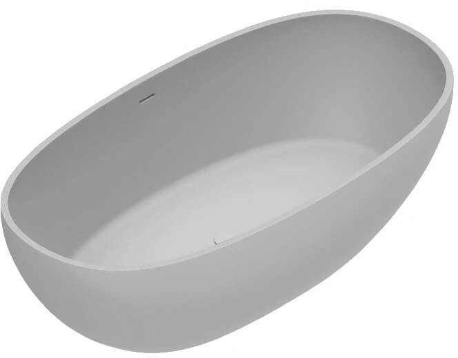Catalano Vasca wanna wolnostojąca 176x91 cm owalna Cemento Satin 7239020023