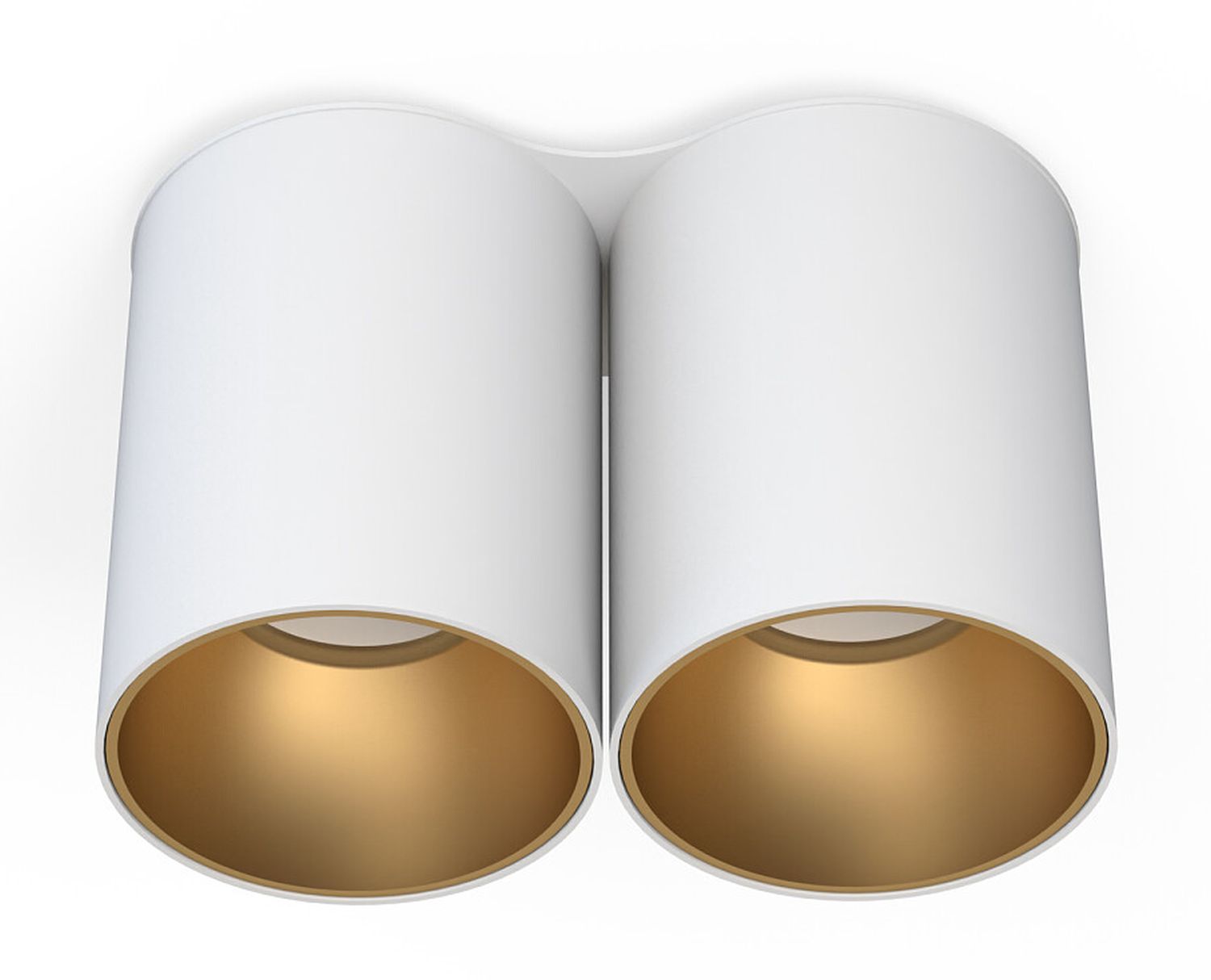 Nowodvorski Lighting Eye Tone lampa podsufitowa 2x10 W biała-złota 7665