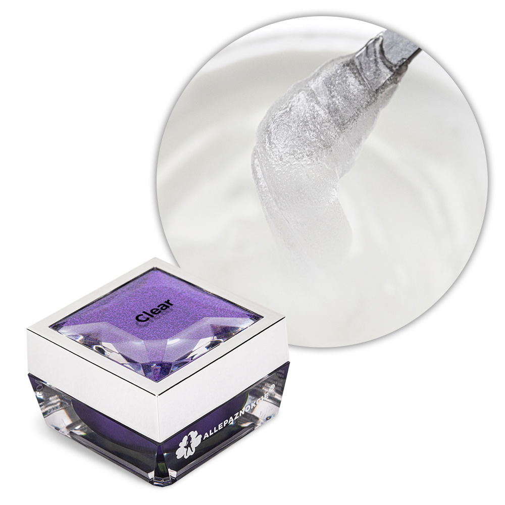 Acrylgel akrylożel budujący Allepaznokcie HEMA/Di-HEMA Free Clear 15g