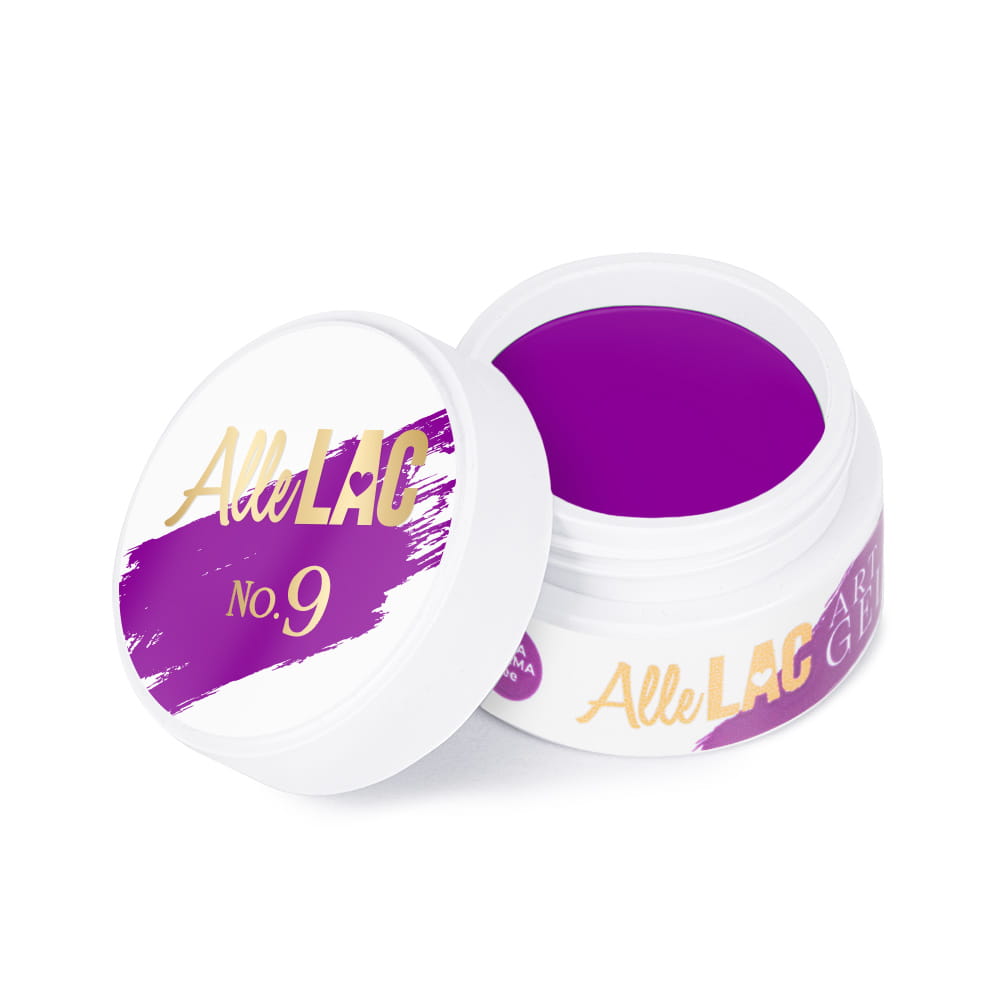 Pasta do zdobień Art Gel AlleLac HEMA/Di-HEMA Free 5g Nr 9