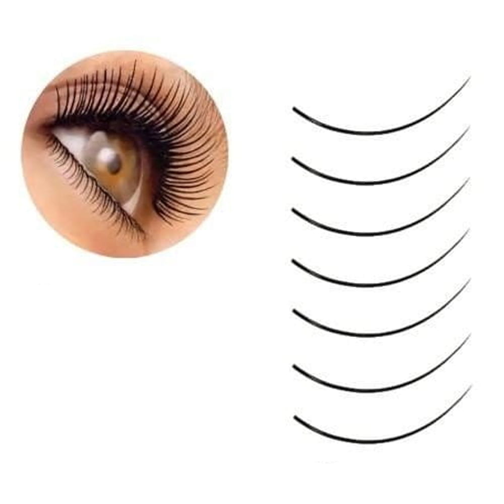 Rzęsy jedwabne salonowe Extreme lashes D 0,25 8 mm