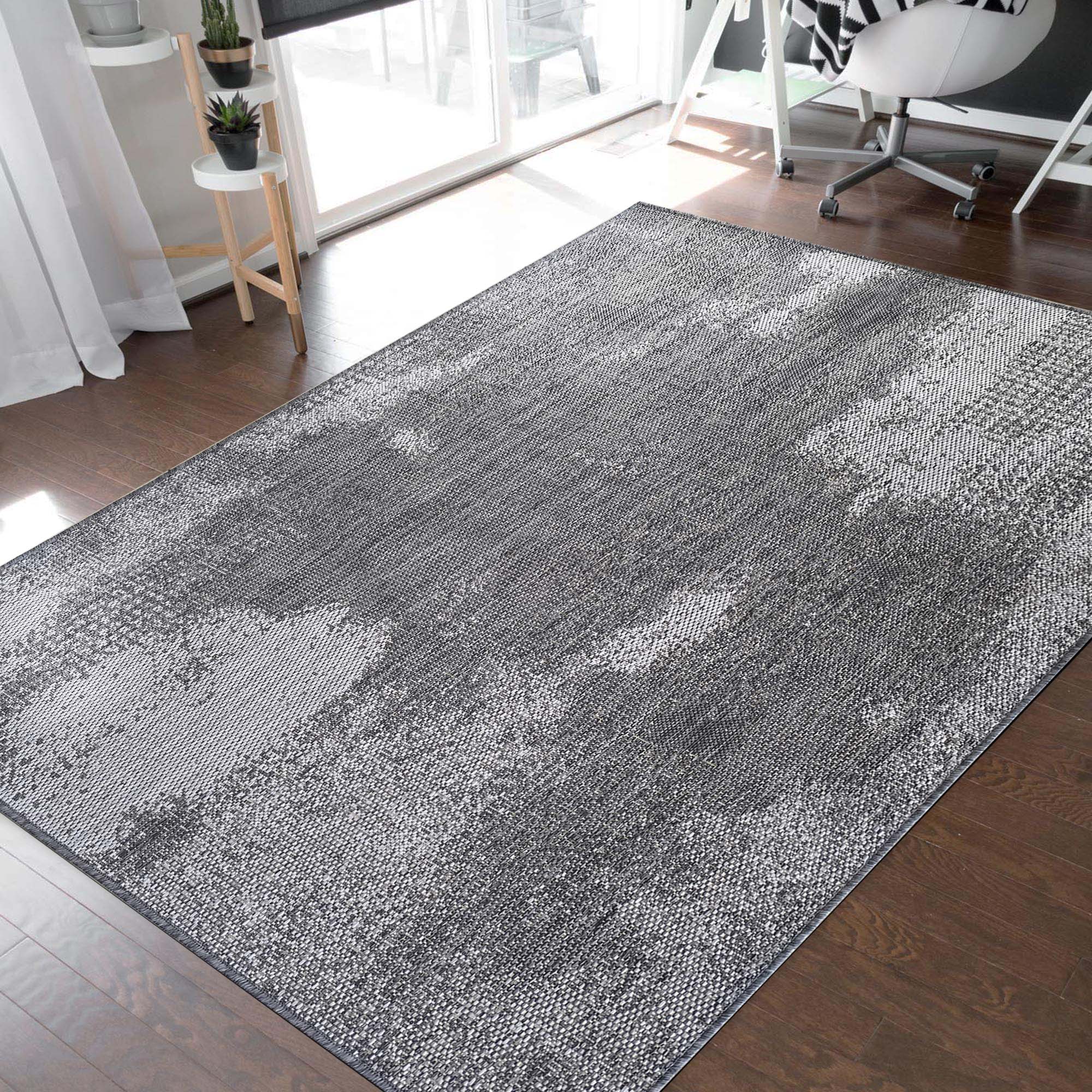 Dywan Sznurkowy OUTDOOR ZARA 10 Szary - 120 x 170 cm