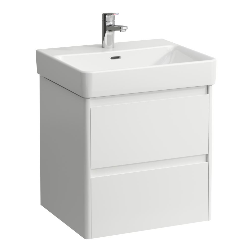 Darmowa Dostawa - Szafka 52x44.5x51.5 cm podumywalkowa wisząca biała Laufen Base 2.0 H4112421082611