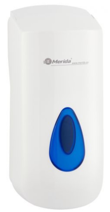 Merida Top/Bali dozownik do mydła w pianie na wkłady z mydłem 700 ml ścienny biało-niebieski DTN201