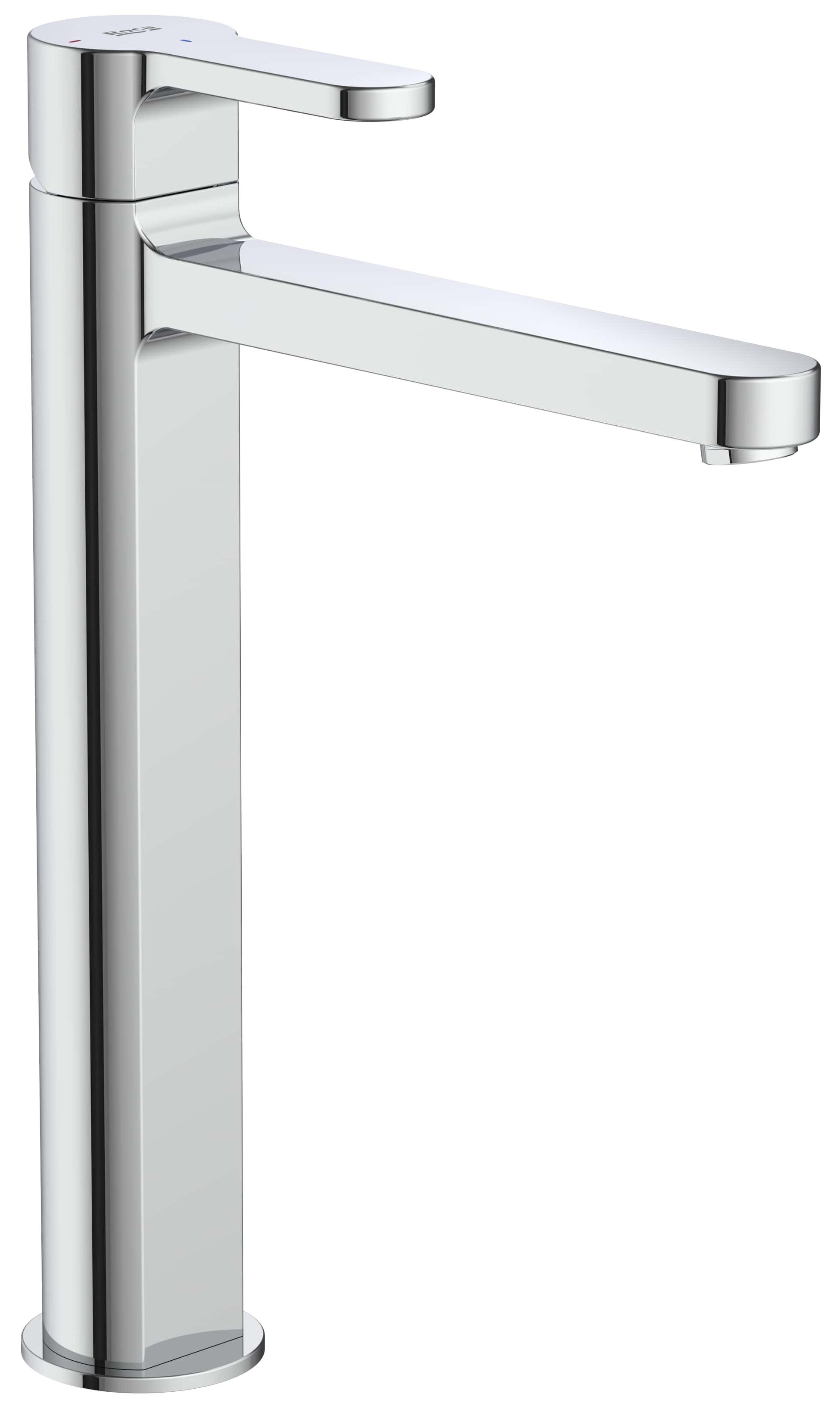 Roca l20 bateria umywalkowa stojąca chrom A5A349HC00