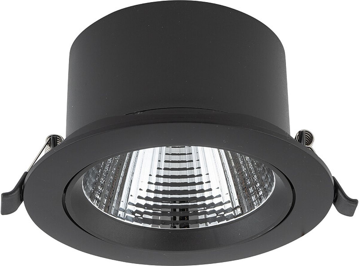 Nowodvorski Lighting Egina lampa do zabudowy 1x15 W czarna 10557