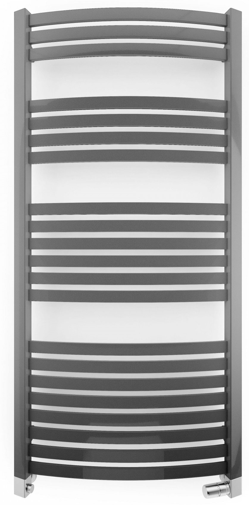 Terma Dexter grzejnik łazienkowy 86x40 cm biały WGDEX086040K916SX