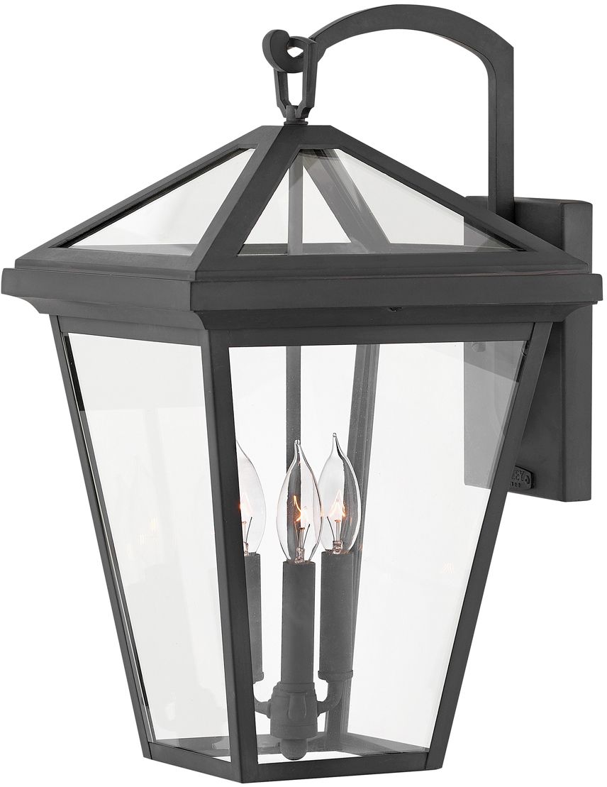 Quintiesse Alford Place kinkiet zewnętrzny 3x40 W czarny QN-ALFORD-PLACE2-L-MB