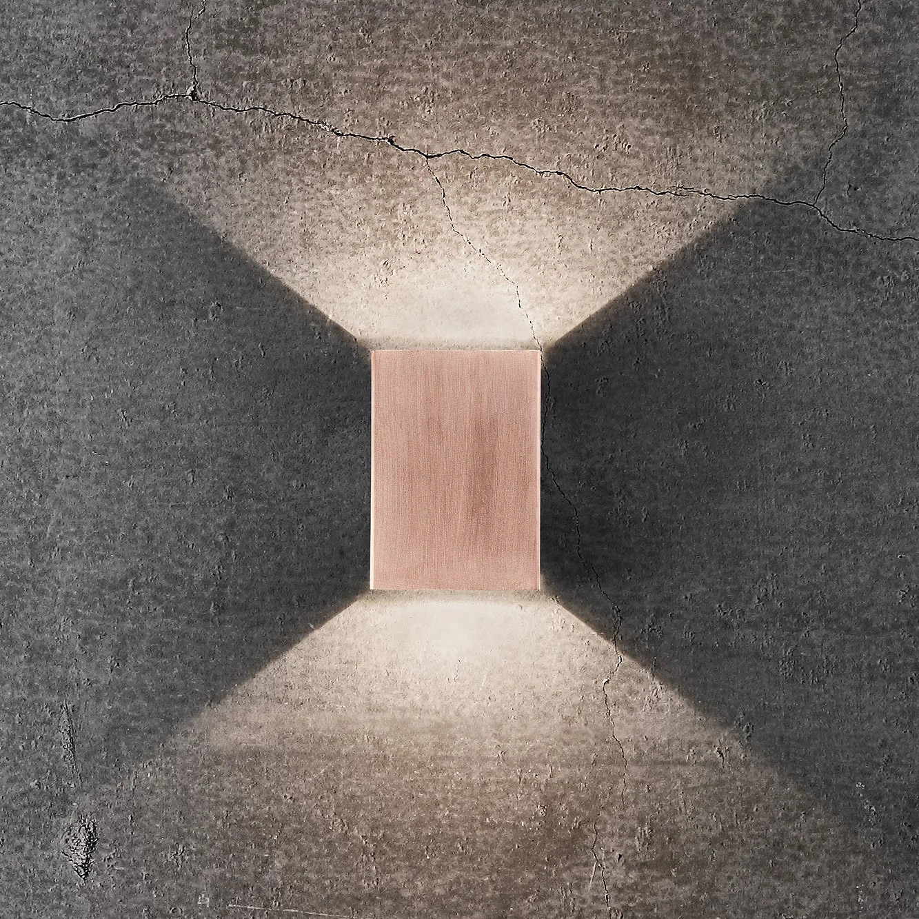 Nordlux Fold kinkiet zewnętrzny 2x3,75 W miedź 2019041030