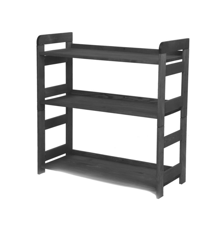 Regał modułowy MODO24 z pełnymi półkami 39 x 80 x 34 cm moduł 1 szary 1 szt.