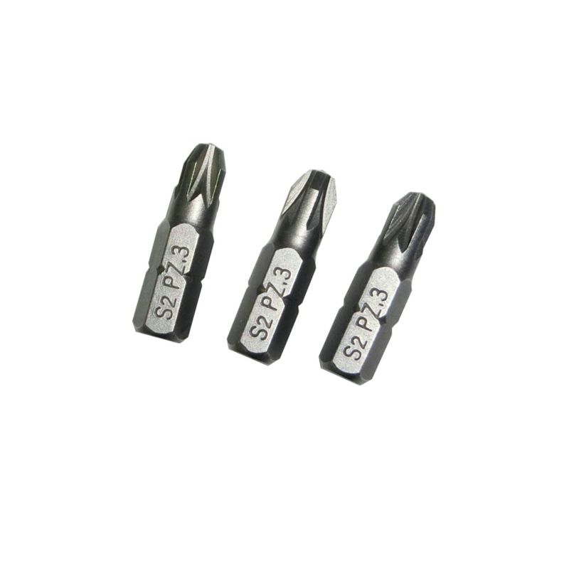 Zestaw bitów Universal fit 25 mm PZ3 3 szt.