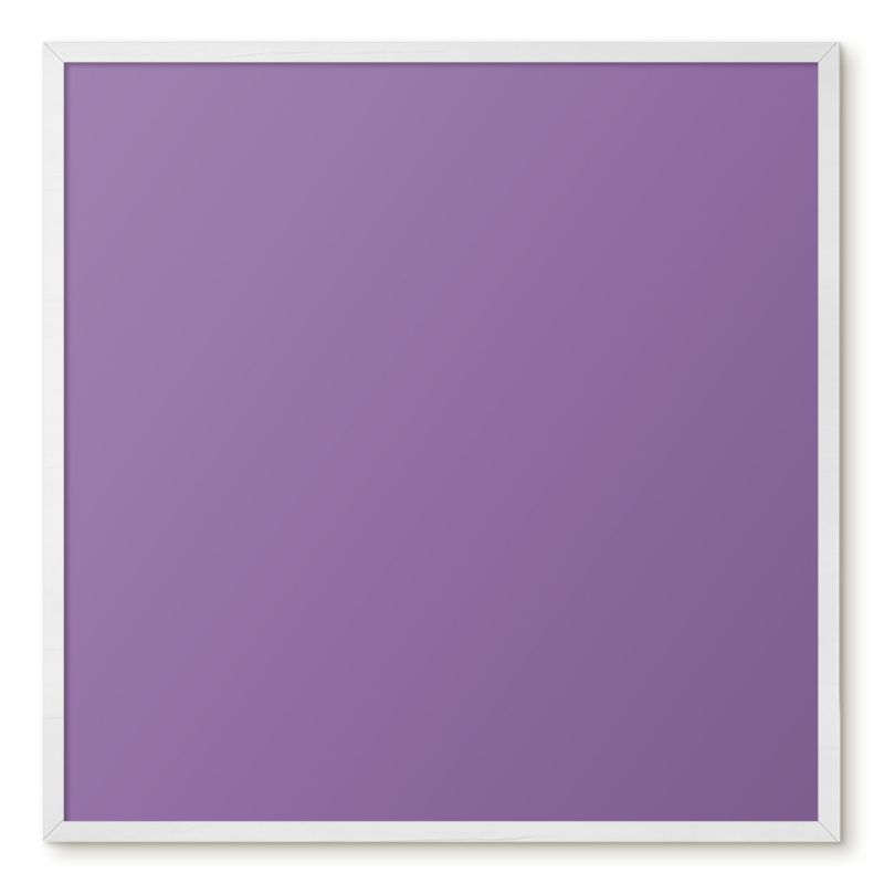 Tablica Magnetyczna Na Magnesy Tulup 50x50 cm Kolor fioletowy - Biała rama Do salonu, sypialni 1 szt.