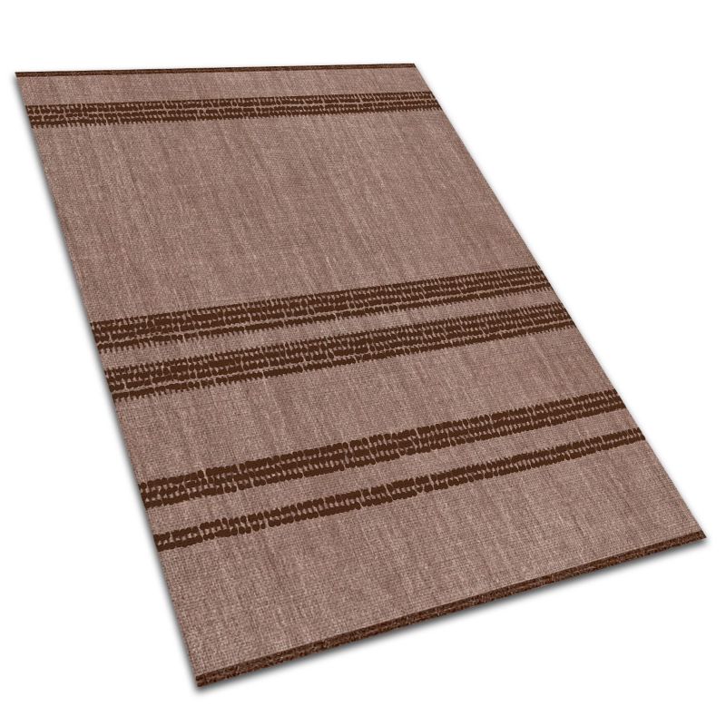 Winylowy Dywan Tarasowy Tulup 150x225 cm Balkon Ogród Patio Geometria linie 1 szt.