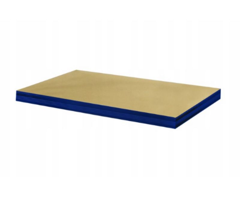 Półka MODO24 do regału metalowego helios 120x50cm 1px175 kg kompletna niebieska 1 kpl.