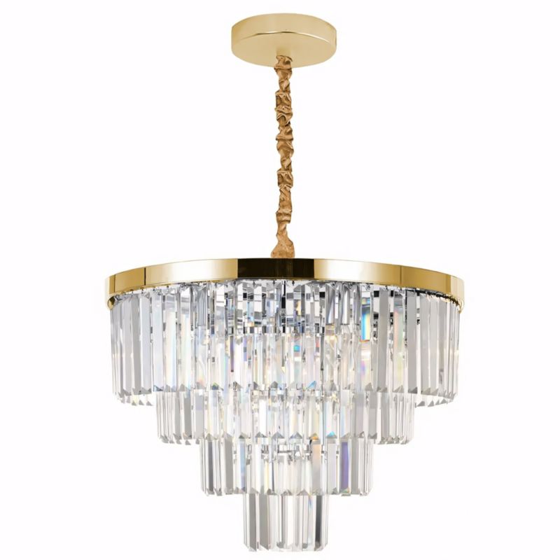 Lampa Sufitowa Wisząca Toolight App1533-6Cp4 Złoty