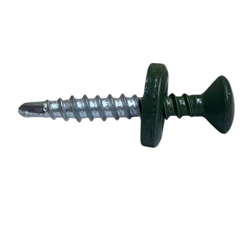 Wkręty farmerskie Etanco blachowkręt GTF P 4,8x35 TORX RAL 6020 250szt.