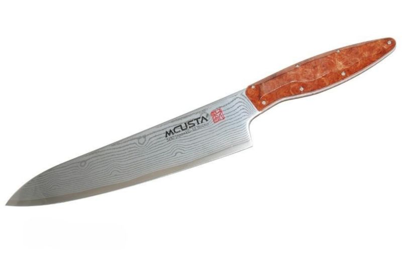 Japoński nóż Yoka Home Mcusta Zanmai kuchenny ze stali damasceńskiej GYUTO 240 mm - 1 szt.