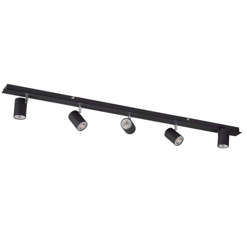 Oprawa sufitowa spot Kanlux Evalo czarny 5 x GU10 x 50W IP20 wym: 12 x 123 x 8 cm - 1 szt.