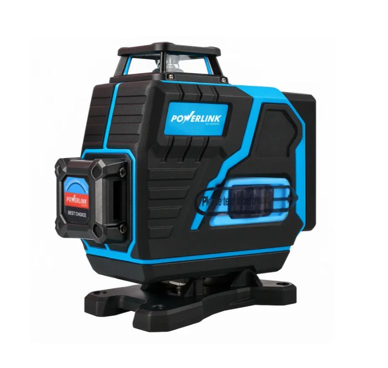 Poziomica laserowa Powerlink by Extralink 4D/16 linii, zasięg 100m, PWL-4D16, 1 szt.
