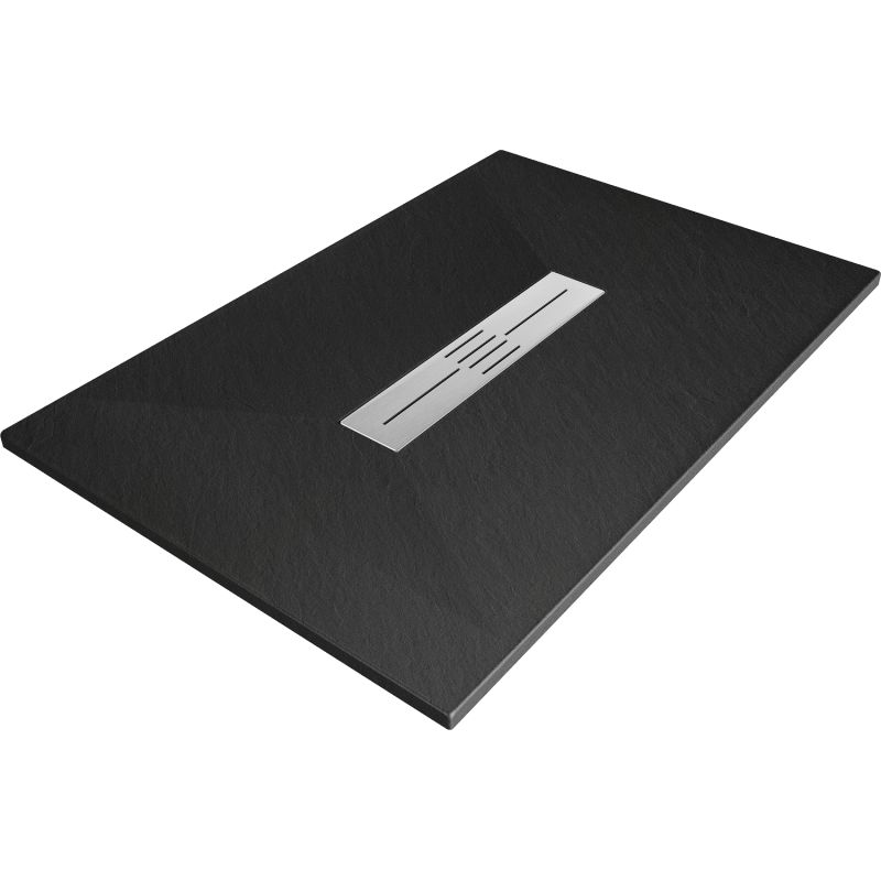 Brodzik prostokątny Mexen Toro czarny 140x70 cm 1 szt.
