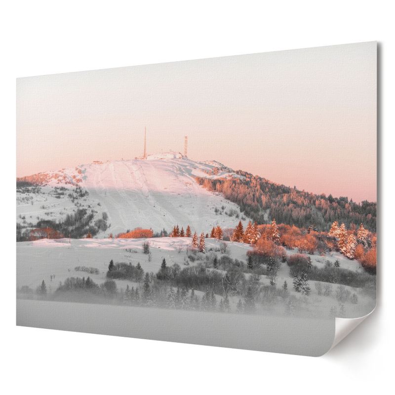 Plakat canvas Wallfluent Format A2 Zimowe wzgórze Artysta E. 1 szt.